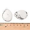 Natural Howlite Pendants G-Z088-02D-3