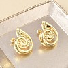 Brass Stud Earrings for Women KK-CBAD851-39G-2