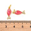 Rack Plating Brass Micro Pave Cubic Zirconia Pendants KK-H486-14G-03-3