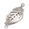 Tarnish Resistant 201 Stainless Steel Links connectors X-STAS-S059-19B-2