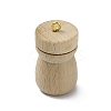 Wood Perfume Bottle Pendants WOOD-WH0030-43-1