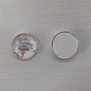 Glass Cabochons GLAA-WH0025-31A-11-1