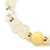 Acrylic Imitation Pearl Stretch Bracelet BJEW-JB08448-01-6
