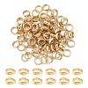 100Pcs CCB Plastic Bead Frames CCB-YW0001-08-1