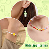 24Pcs 6 Styles Vegetable Theme Handmade Porcelain Beads PORC-CJ0001-25-7