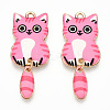 Alloy Enamel Pendants FIND-Q102-12C-1