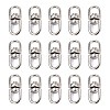 Alloy Double Eye Swivel Clasps LS-PALLOY-E385-14P-1