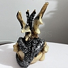 Resin Dragon Boat Trays Figurines Statue for Home Office Desktop Decoration PW-WG88418-01-4