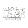 Study Supplies Carbon Steel Cutting Dies Stencils LS-DIY-P076-50-2