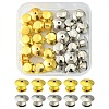 32Pcs 2 Colors Alloy Locking Pin Backs FIND-YW0001-84-1