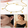 80Pcs 5 Colors Zinc Alloy Pendants FIND-LP0002-57-4