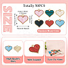 50Pcs Alloy Enamel Charms ENAM-TA0002-90-4