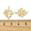 Brass Pendant with Clear Glass KK-H460-30G-3