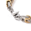 Byzantine Chain Necklace NJEW-C034-40GP-5