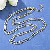 Unisex Brass Cable Chains Necklaces CHC-D025-02G-4