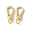 Brass Keychain Clasps KK-F893-15G-1