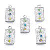 304 Stainless Steel Pendants STAS-N098-156P-2