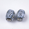 Handmade Porcelain Beads PORC-S498-07P-2