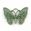 Butterfly Zinc Alloy Pendants LS-X-PALLOY-R065-069-FF-1