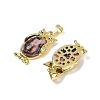 Natural Rhodonite Pendant KK-F887-02G-08-2