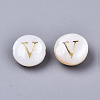 Natural Freshwater Shell Beads SHEL-S266-12V-2