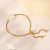 Fashion Stainless Steel Boston Link Chains Slider Bracelets EE0272-4