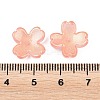 Two Tone Transparent Glass Bead Caps GLAA-Z020-02I-3