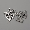 Tibetan Style Alloy Pendants FIND-CJC0004-49AS-1