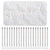 1Pc Cat Pendant Silicone Mold DIY-TA0006-20-2