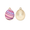 Printed Alloy Pendants ENAM-ZX002-38L-1