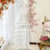 Polyester & Steel Wire Skirt 5 Hoop Petticoat for Wedding Dress Ball Gown DIY-WH0591-493A-4