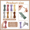 40M 8 Colors Hollow Cotton Braided Cord OCOR-BC0008-68B-2