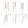 24Pcs 12 Style 304 Stainless Steel Stud Earring Findings STAS-PH0005-23-1