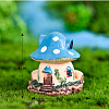 Resin Miniature Mini Mushroom House MIMO-PW0001-199A-04-1