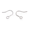 Tarnish Resistant 304 Stainless Steel Earring Hooks STAS-O135-04B-2