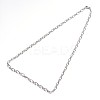 Fashionable 304 Stainless Steel Chain Necklaces NJEW-I060-04-2