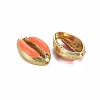 Alloy Enamel Beads PALLOY-T065-25E-2