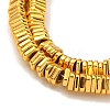 Electroplated Synthetic Non-magnetic Hematite Beads Strands G-C136-B01-03-3