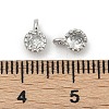 Brass Pave Cubic Zirconia Pendants KK-H204-03P-01-3