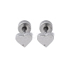 304 Stainless Steel Stud Earrings for Women EJEW-E603-05A-P-1