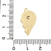 Brass Micro Pave Cubic Zirconia Pendants KK-L228-25A-G-2