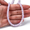 Handmade Polymer Clay Beads Strands CLAY-R089-6mm-170-7