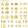 60Pcs 20 Styles Tibetan Style Alloy Pendants FIND-YW0004-77-2