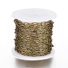 Brass Paperclip Chains X-CHC-S008-001C-AB-3