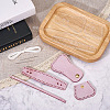 Leather DIY Mini Coin Purse Kit DIY-TA0004-90C-4