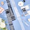 10 Rolls PET Lace Flower Nail Foils Floral Transfer Paper STIC-WH20010-16D-3