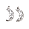 304 Stainless Steel Pendants STAS-I363-13P-1