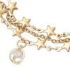 304 Stainless Steel Multi-layered Bracelets BJEW-JB12241-01-3