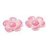 Opaque Resin Cabochons RESI-G072-04C-2