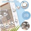 CHGCRAFT 16Pcs 8 Style 304 Stainless Steel Earring Hooks STAS-CA0001-84-6